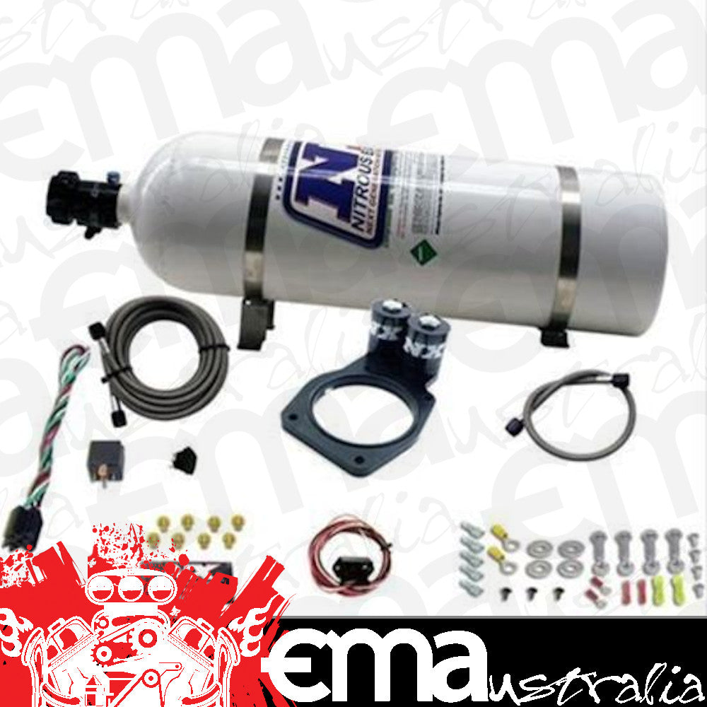 Nitrous Express NX20931-15 Nitrous System 15 lb Bottle 50-150HP 5Th Gen Plate Chevy Small Block Kit