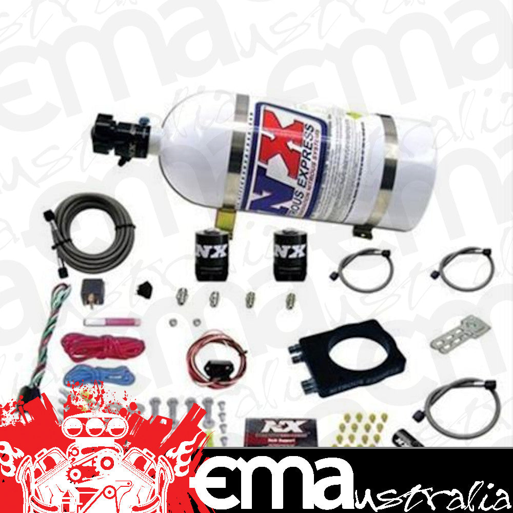 Nitrous Express 20944-10 DODGE HEMI PLATE SYSTEM (50-400HP) W/ 10LB BOTTLE