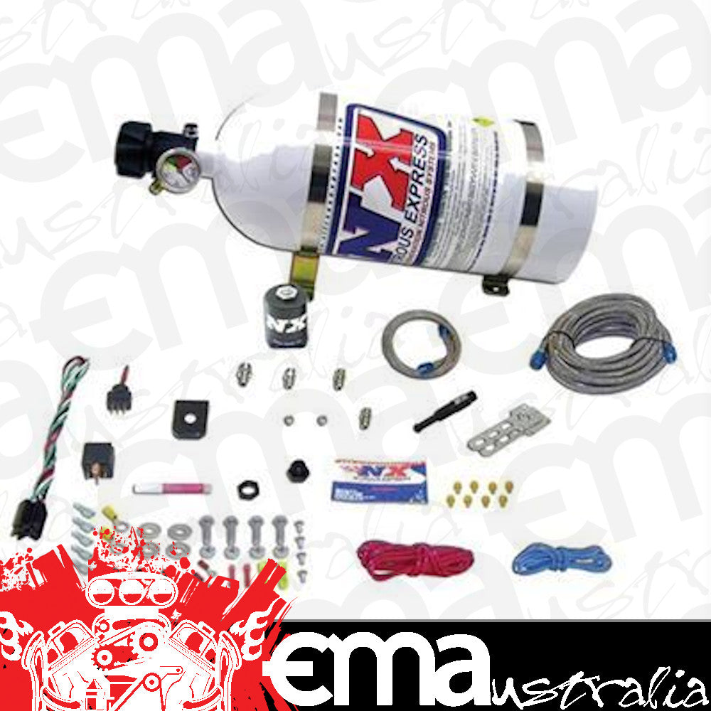 Nitrous Express 21000-05 DRY EFI SINGLE NOZZLE SYSTEM (35-150HP) LESS BOTTLE