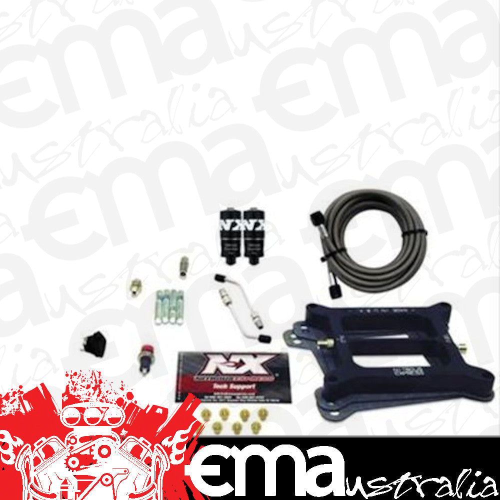 Nitrous Express 40040-00 4150 HITMAN 4-BBL (100-150-200HP) LESS BOTTLE