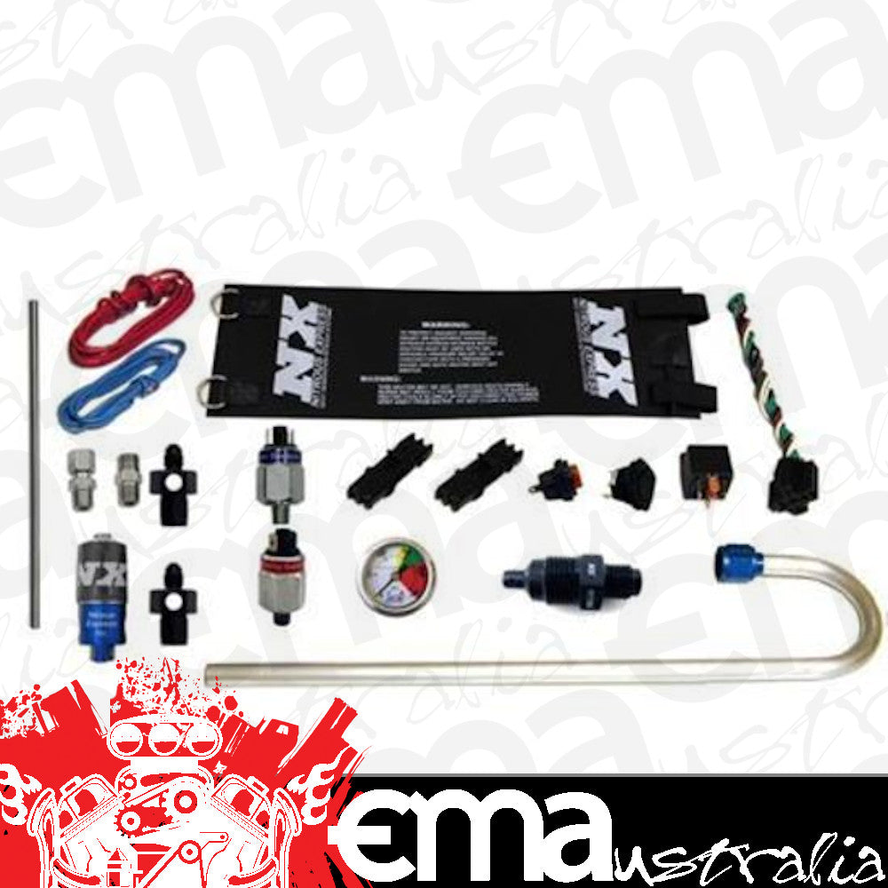 Nitrous Express NXGEN-X Upgrade Kit Nitrous Oxide Gen-X Bottle Heater Pressure Gauge Fuel Switch Blow Down Fitting Kit
