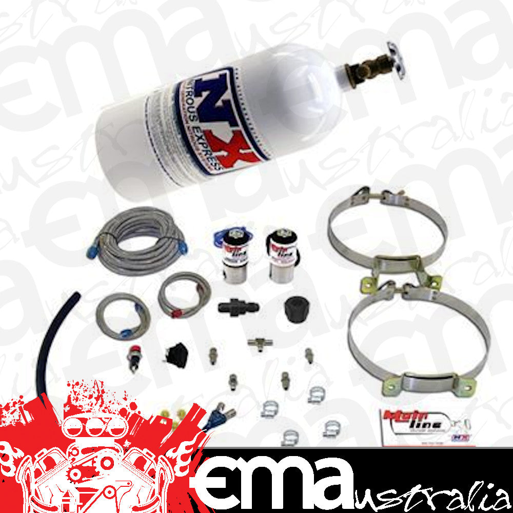Nitrous Express ML2000 MAINLINE EFI SINGLE NOZZLE SYSTEM W/ 10LB BOTTLE