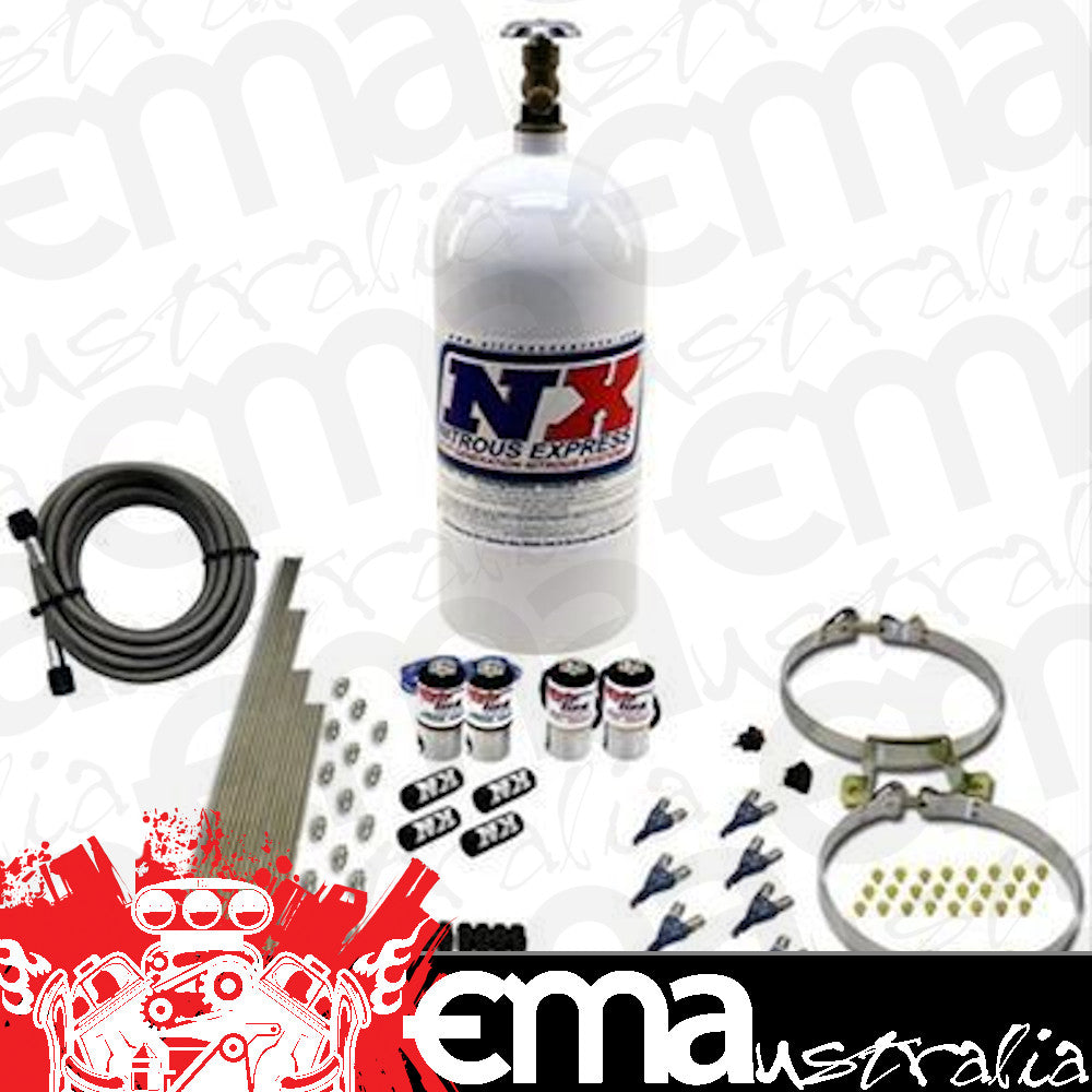Nitrous Express ML4000 MAINLINE DIRECT PORT, LOW PRESS, W/ 10LB BOTTLE