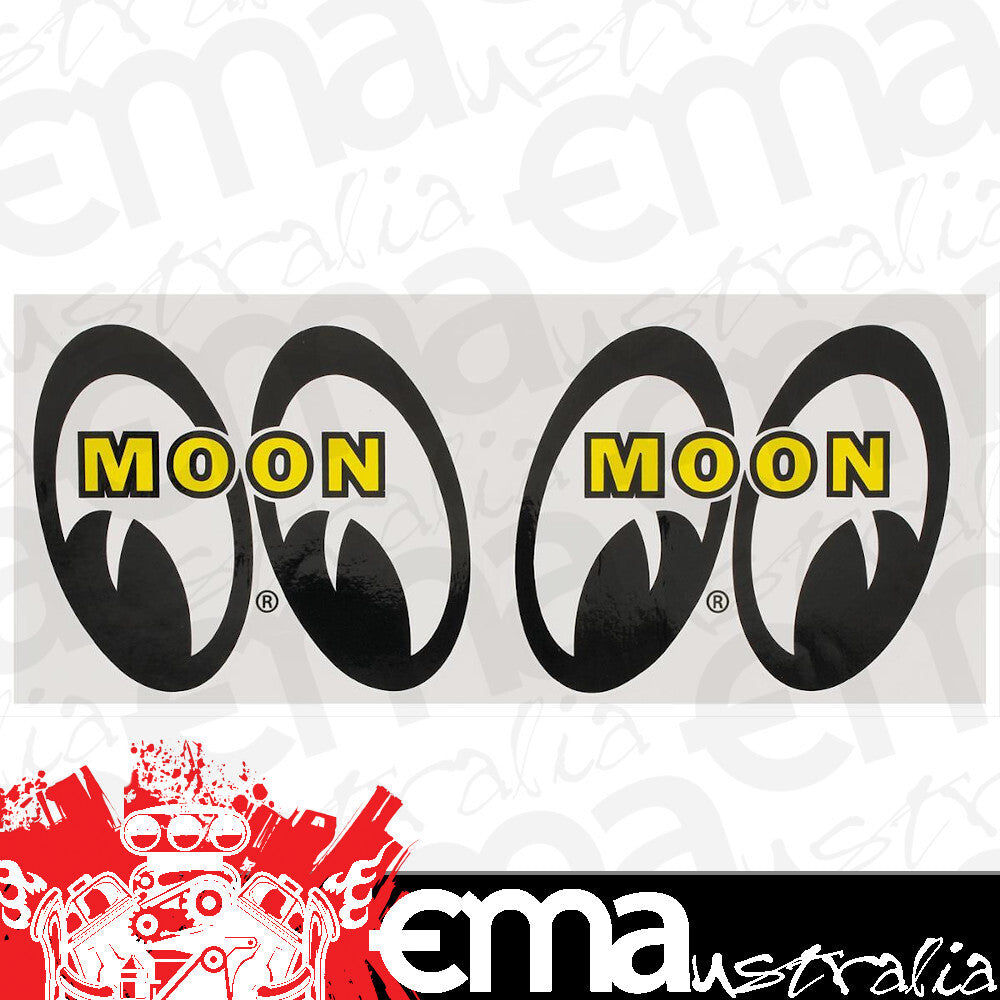 Mooneyes OPG-C220155 Eye Sticker Vinyl Novelty Decal Set Of 2