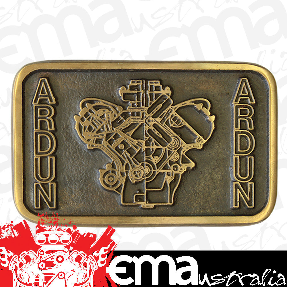 O'Brien Truckers OTBBA Ardun Bronze Belt Buckle suit 1-1/2" Wide Belt