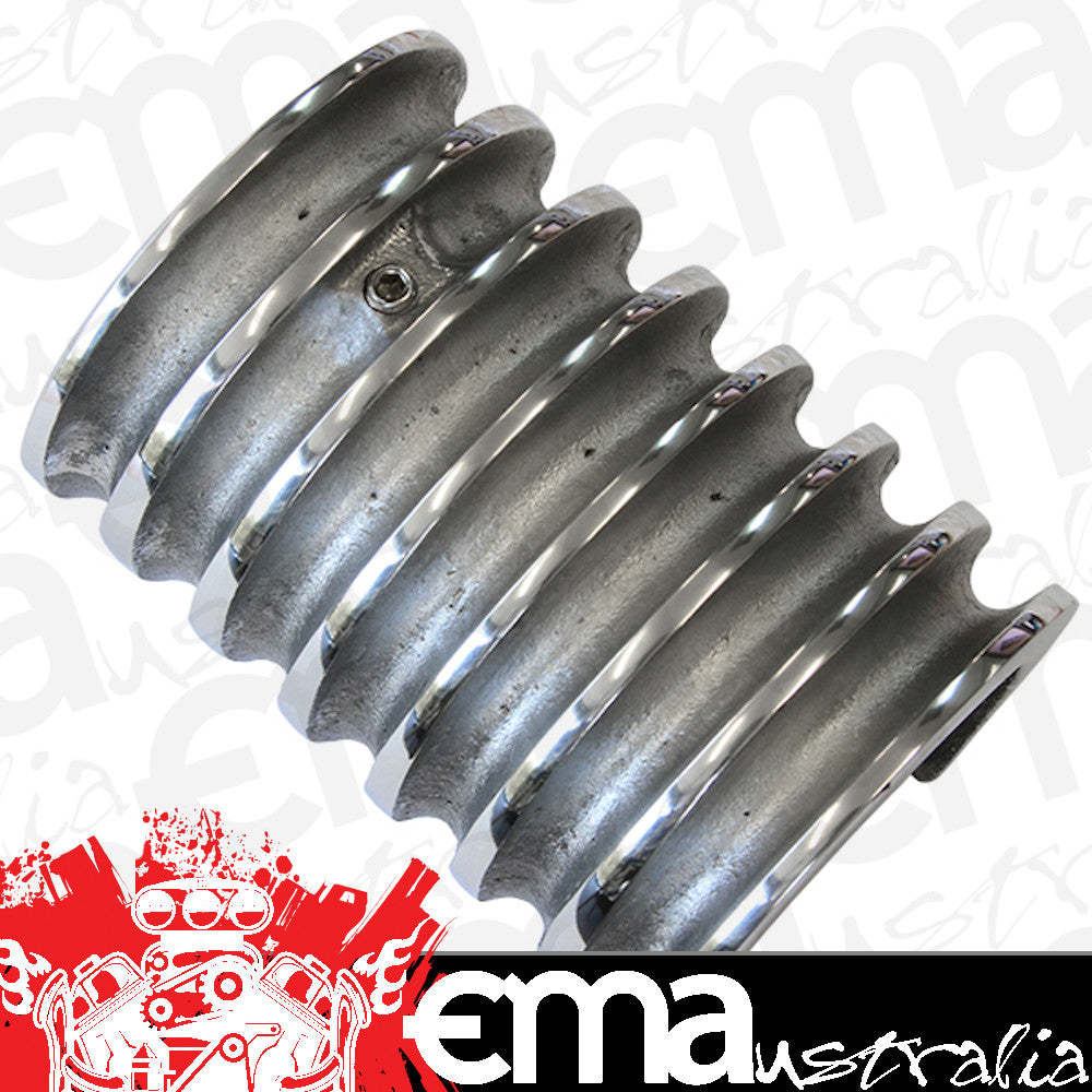 O'Brien Truckers OTECCS Polished Finned Aluminium Coil Cover Slips On To Coil