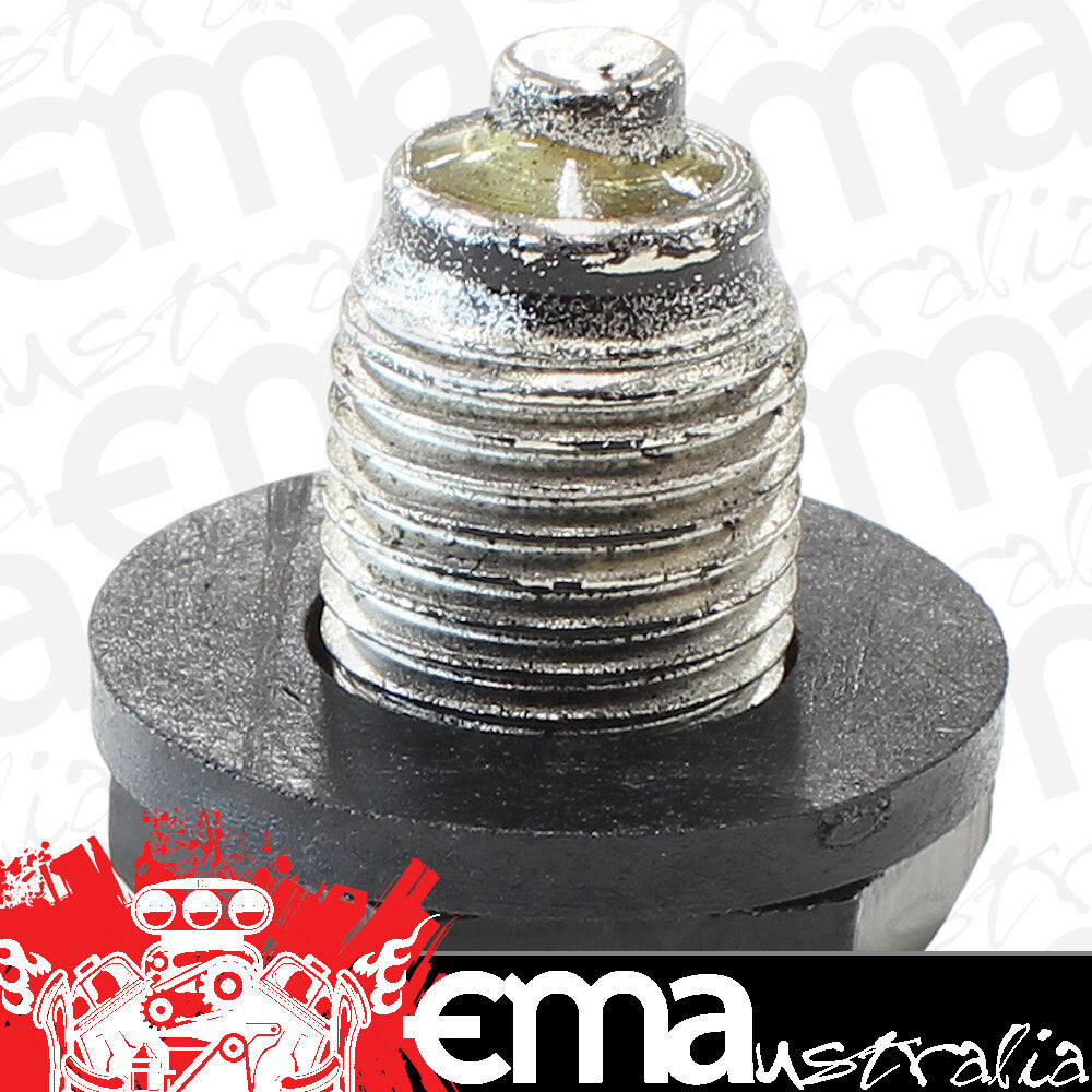 Aeroflow Performance Products AF59-2001 Magnetic Drain Plug 1/2"-20 Thread Fits Most Oil Pans