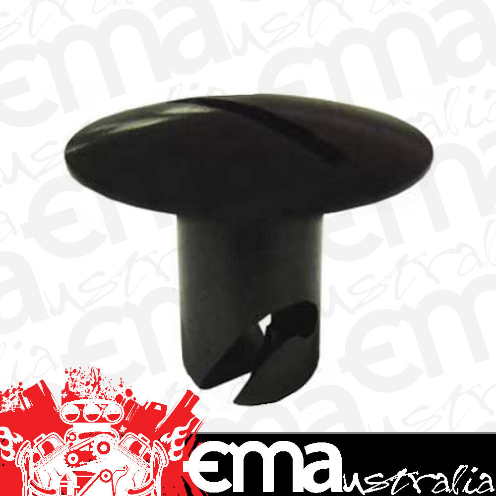 Panelfast PANBIGABK6550 Dzus Fastener Black Aluminium Big Oval Head Fastener 7/16" X .550 Grip (each)