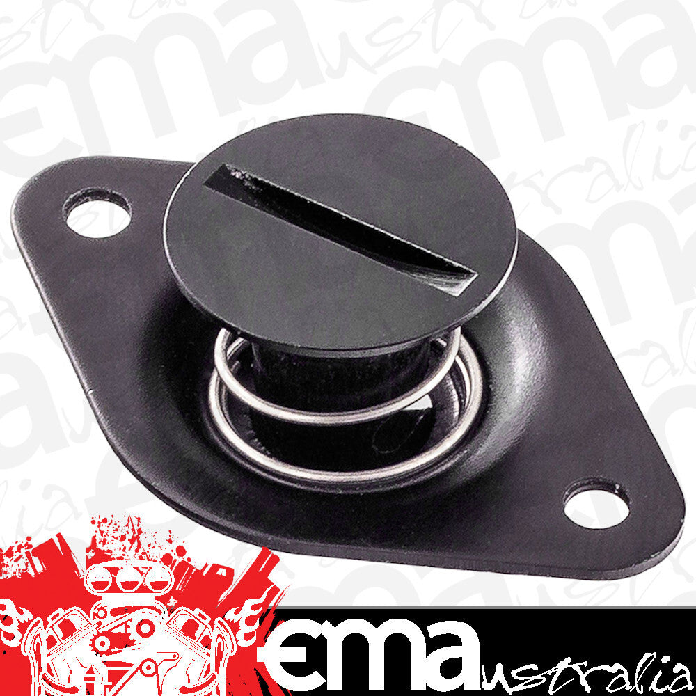 Panelfast PANE6500BK Dzus Fastener Black Steel Self Eject Fastener 7/16" X.500 Grip (each)