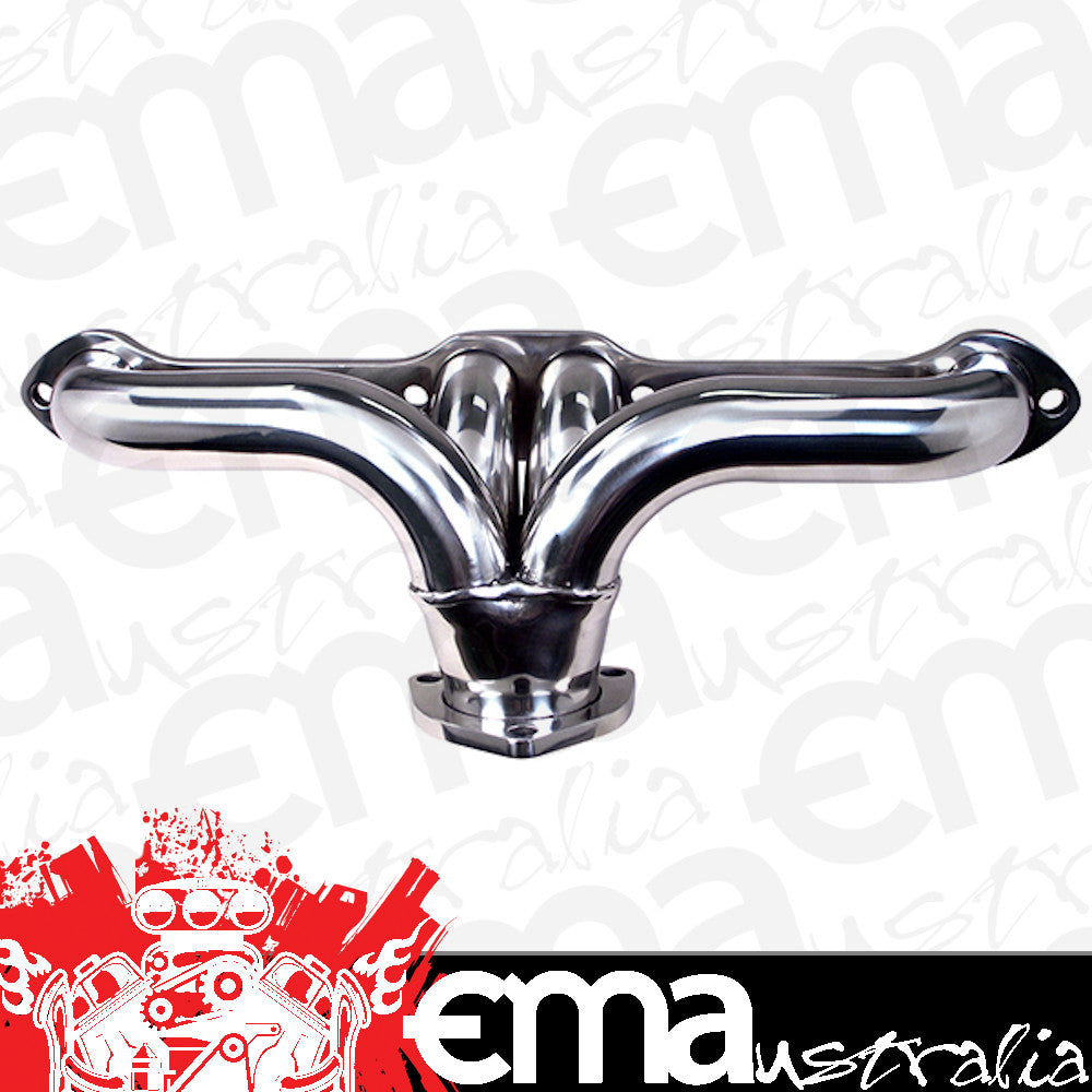 Patriot Exhaust PATH8053 Polished S/S Tight Tuck Headers suit SB Chev 1-5/8" Primary Pipe w/ 2-1/2" Collector Oval Port