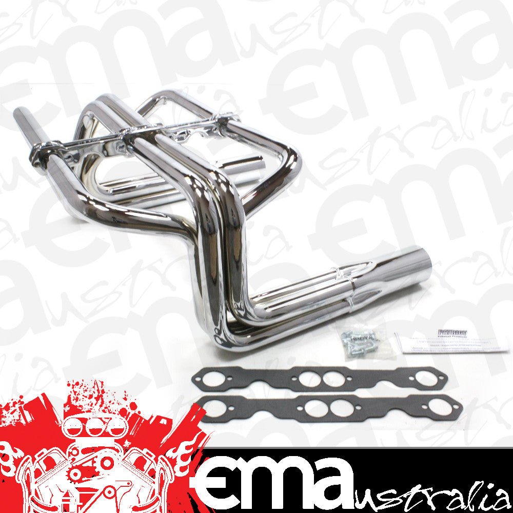 Patriot Exhaust PATH8072 Patriot Roadster 32 Hi-Boy Headers Chrome suit Round Port Chev SB V8