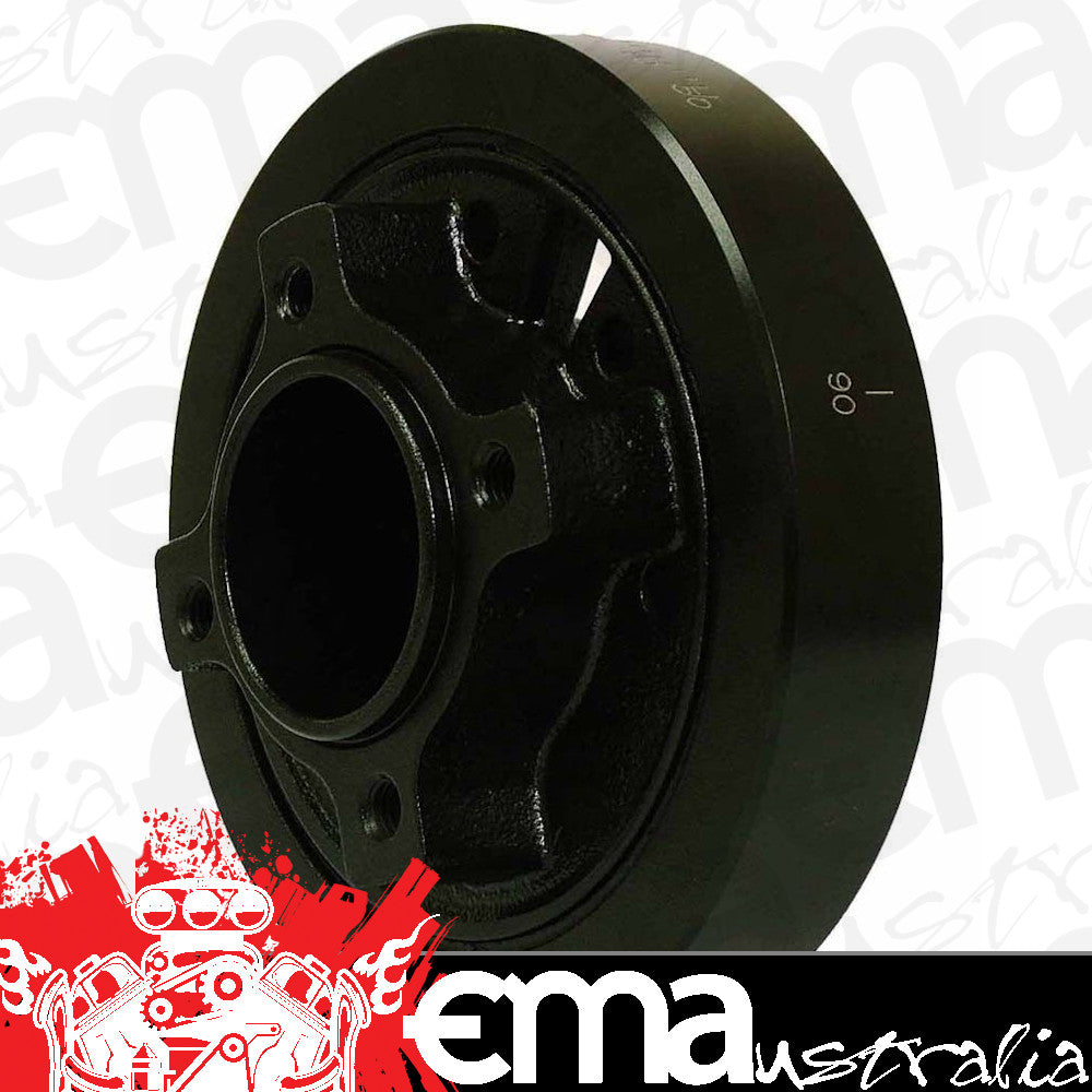Suit Ford Small Block Windsor 302-351C.I.D. V8 4-Bolt Raised Pulley Location (C/W Hub) Type: Street Series 6.5" Balancer 28 Oz SB 302-351W Powerbond PB1060-ST