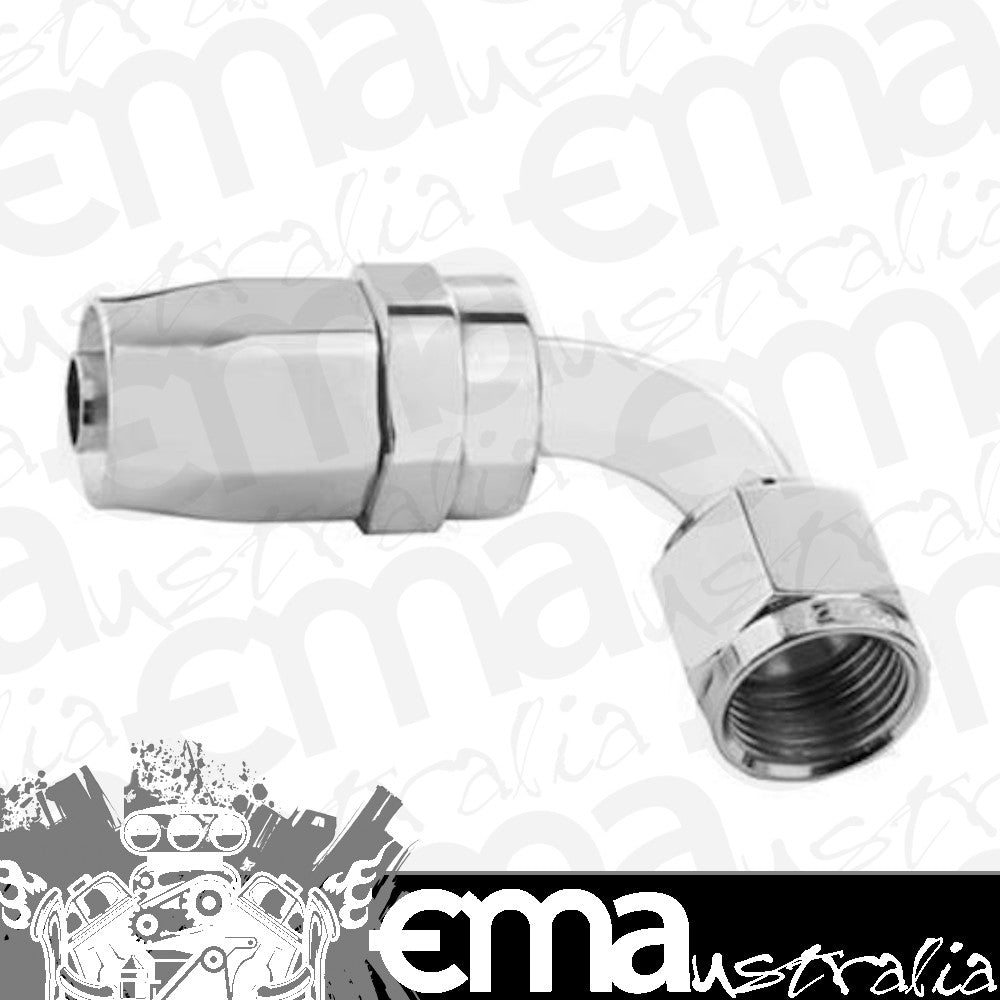 Proflow PFE103-10HP 90 Degree Hose End -10AN Hose to Female Polished