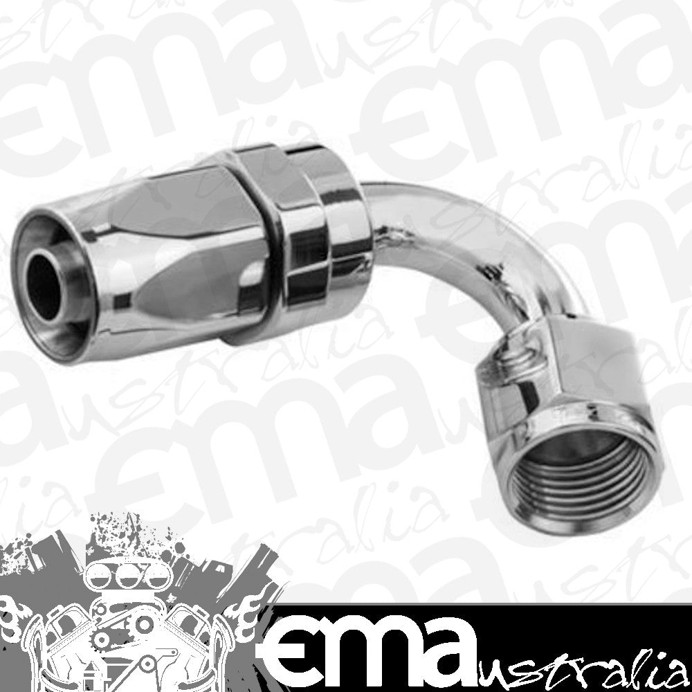 Proflow PFE104-16HP 120 Degree Hose End -16AN Hose to Female Polished