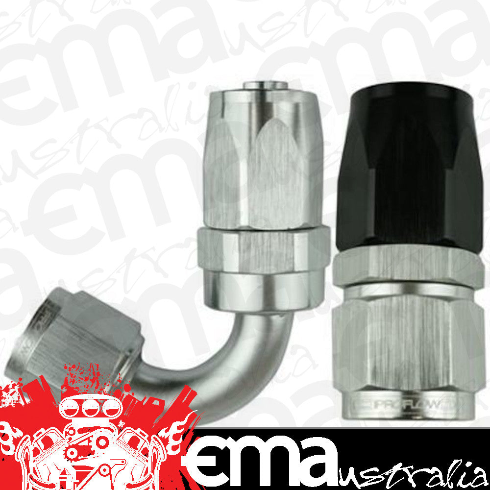120 DEG HOSE END -20 SILVER