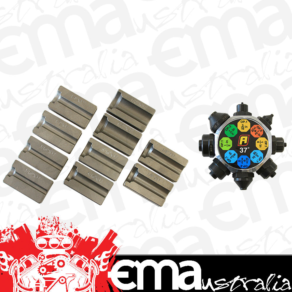 Aeroflow AF59-2448 Single / Double Flare Tool AN Dies 3/16 1/4" 5/16" 3/8" 1/2"