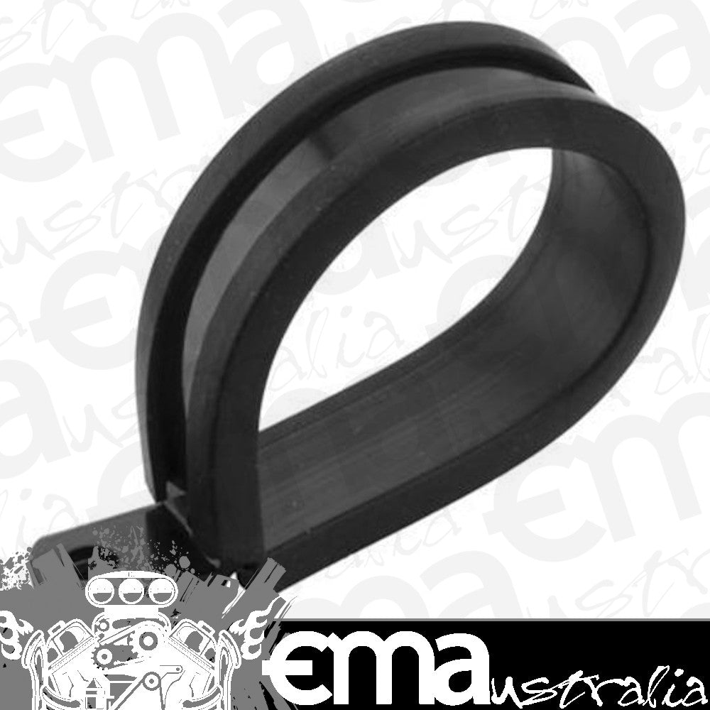 Proflow PFE158-24BK Cushioned Hose Mounting P-Clamp 38.1mm Black 5 Pack