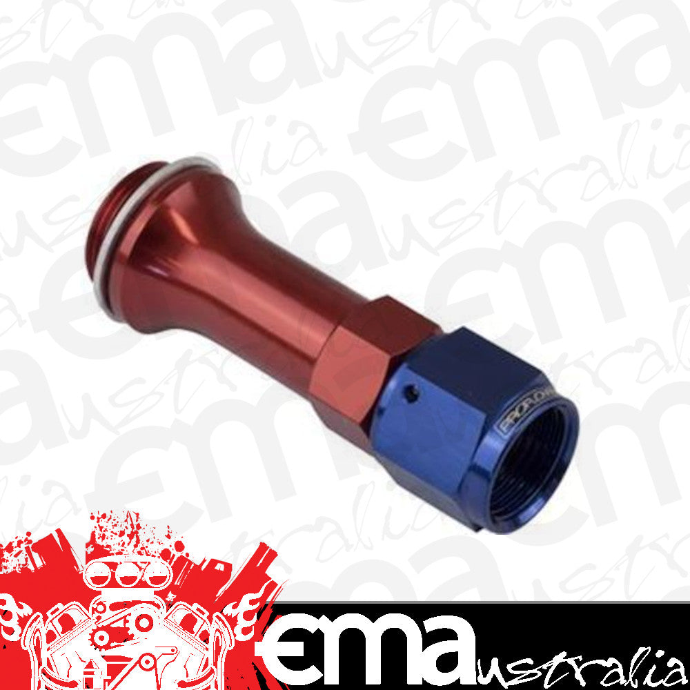 Proflow PFE161-06-01 Carburettor Inlet Hose End Female -06AN to 9/16 x 24 For Demon Red/Blue
