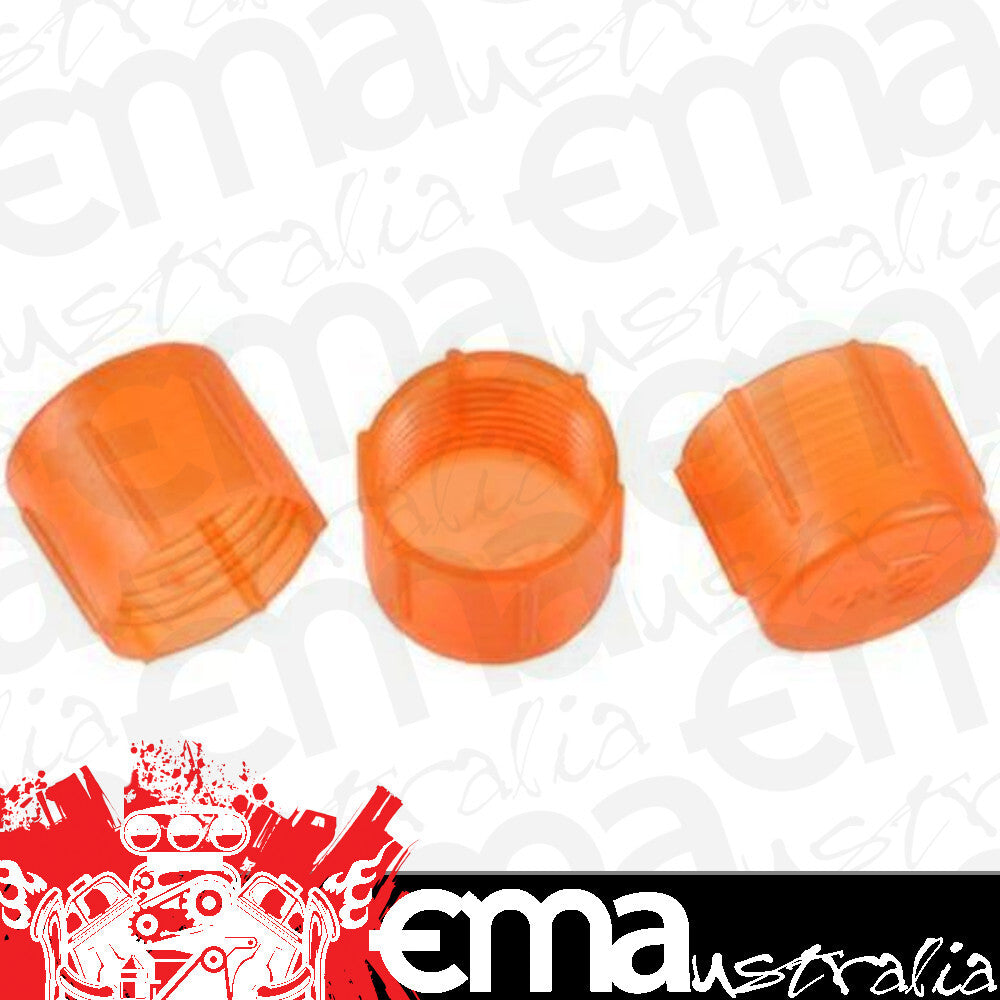 Proflow PFE185-08 Plastic Hose Cap Female -08AN Qty 10