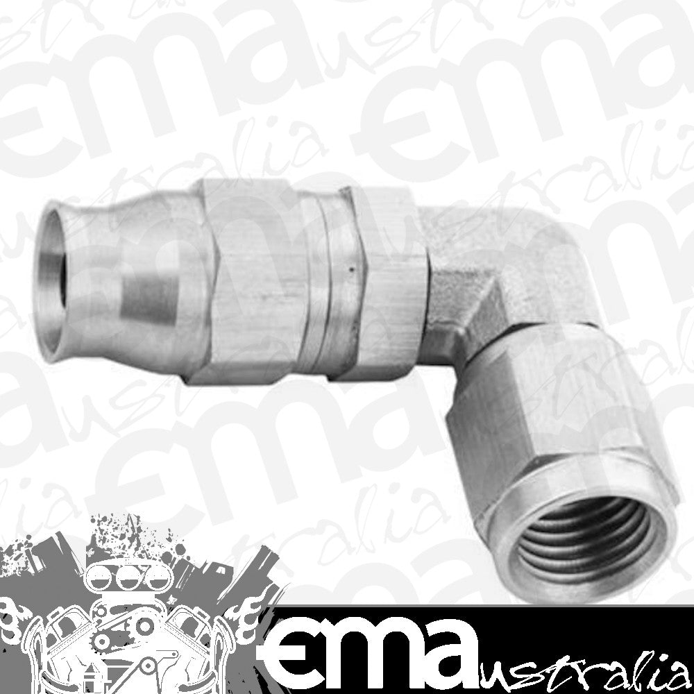 Proflow PFE203-03 Stainless Steel 90 Degree Hose End Hose End For -03AN PTFE Hose