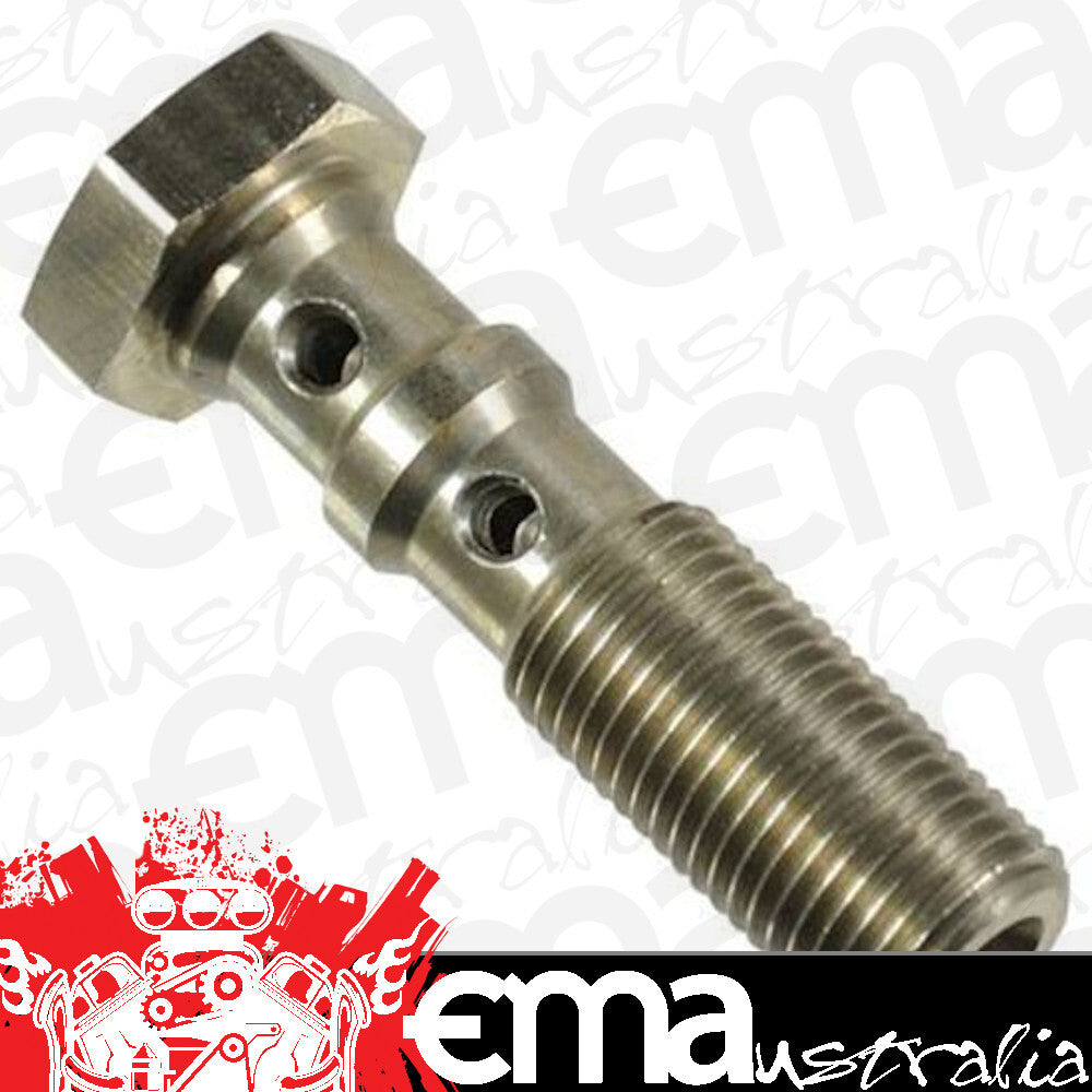 Proflow | PFE307-03L | Stainless Steel Double Banjo Bolt M10 x 1.25 40mm Long