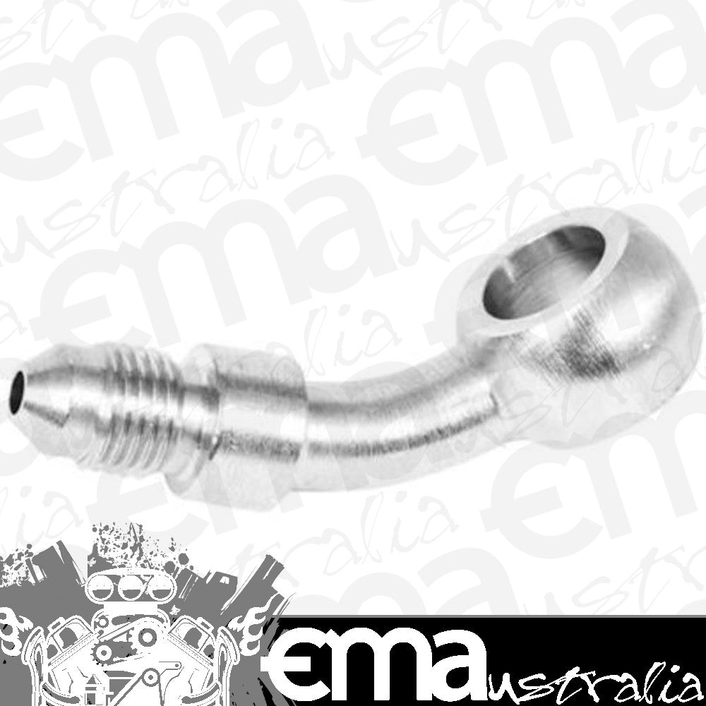 Proflow PFE308-45CH Chrome 45 Degree Banjo Brake Hose End 12mm to -03AN Male