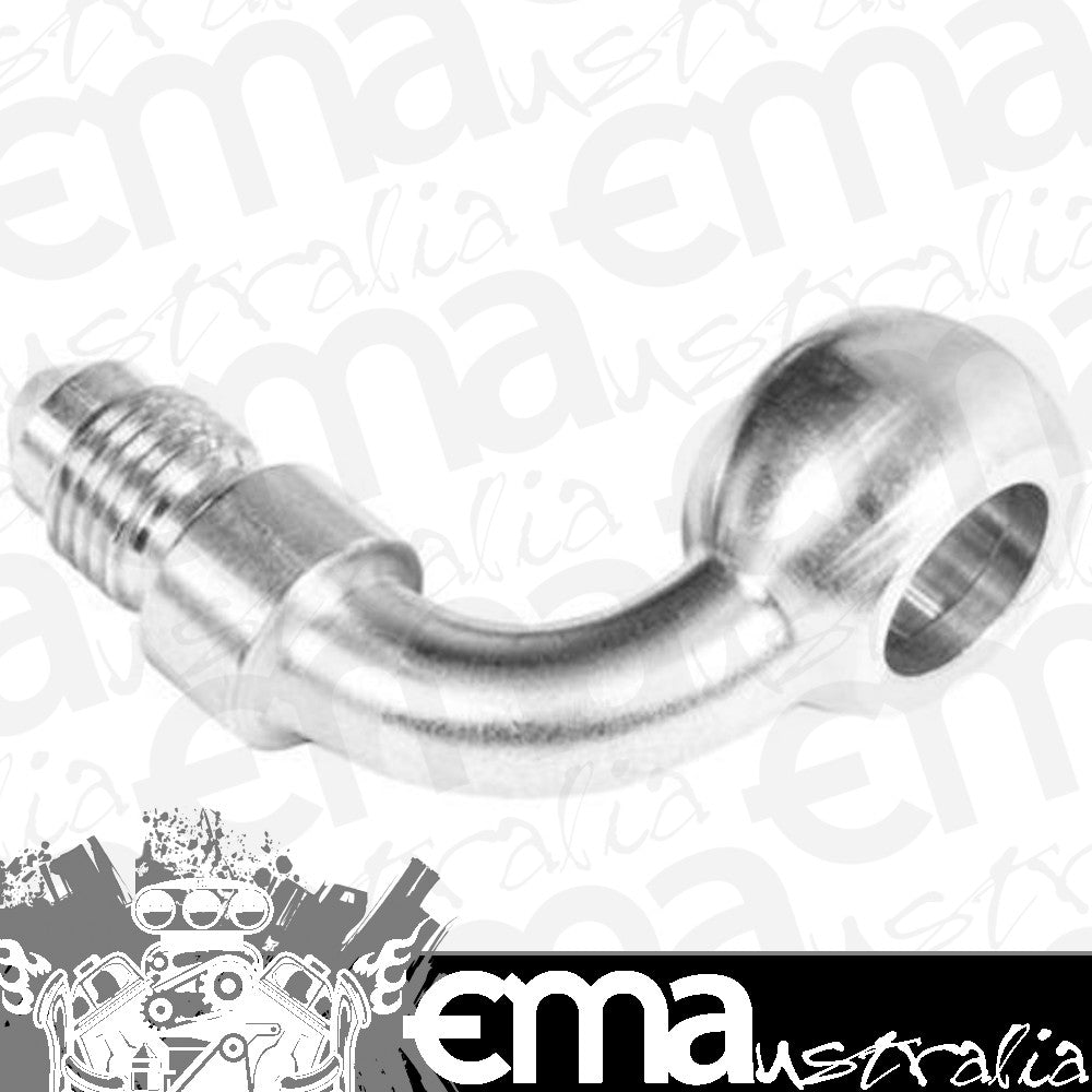 Proflow PFE313-03CH Chrome -03AN to 90 Degree Banjo Brake Hose End 10mm / 3/8