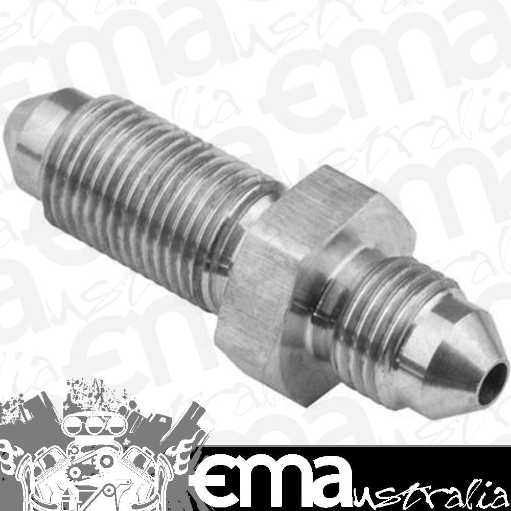 Proflow PFE320-03-03 Stainless Steel Hose End Straight -03AN Bulkhead to M10 x 1.0