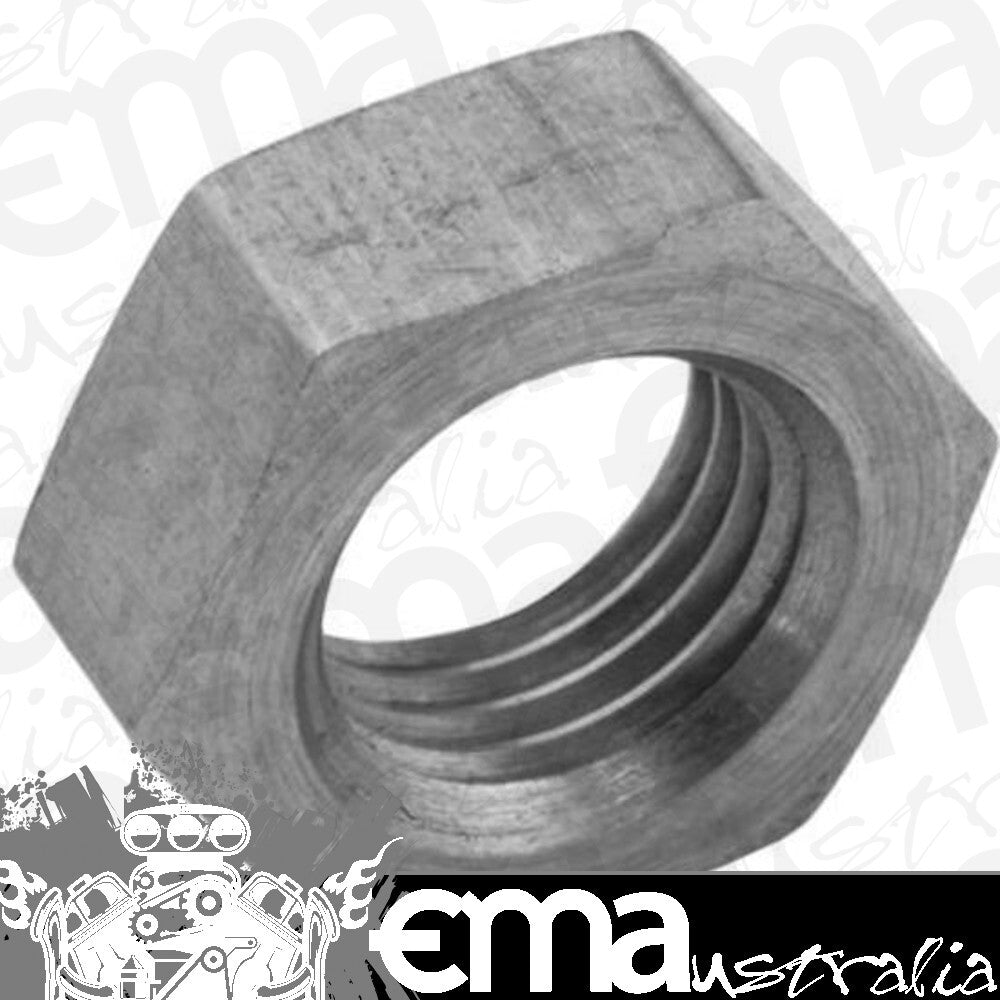 Proflow PFE325-03 Stainless Steel Hose End Bulkhead Nut -03AN (3/8 "-24)