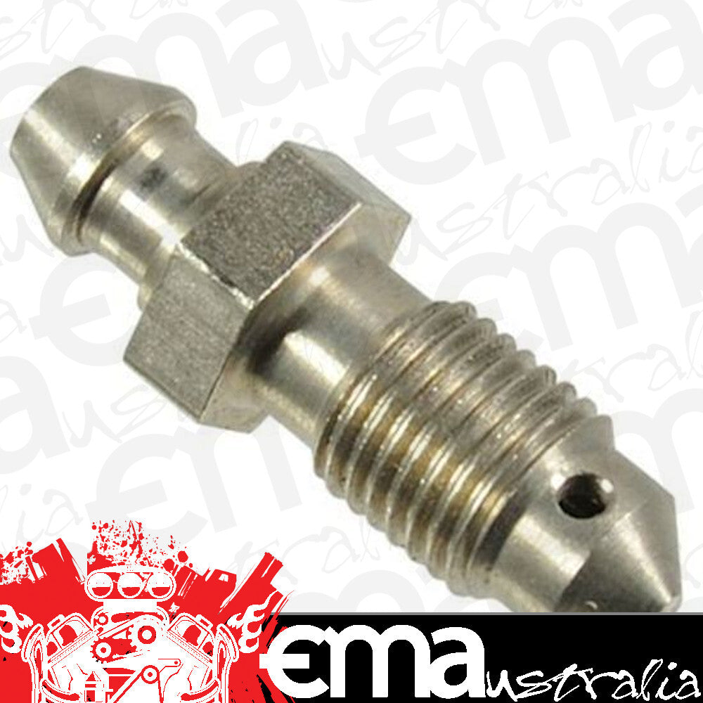 Proflow PFE333-03 Stainless Steel Male 7/16 - 24 Brake Bleeders