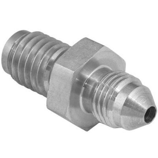 Proflow PFE340-03 Stainless Brake Adaptor Male Inverted Flare -03AN to 3/8 x 24