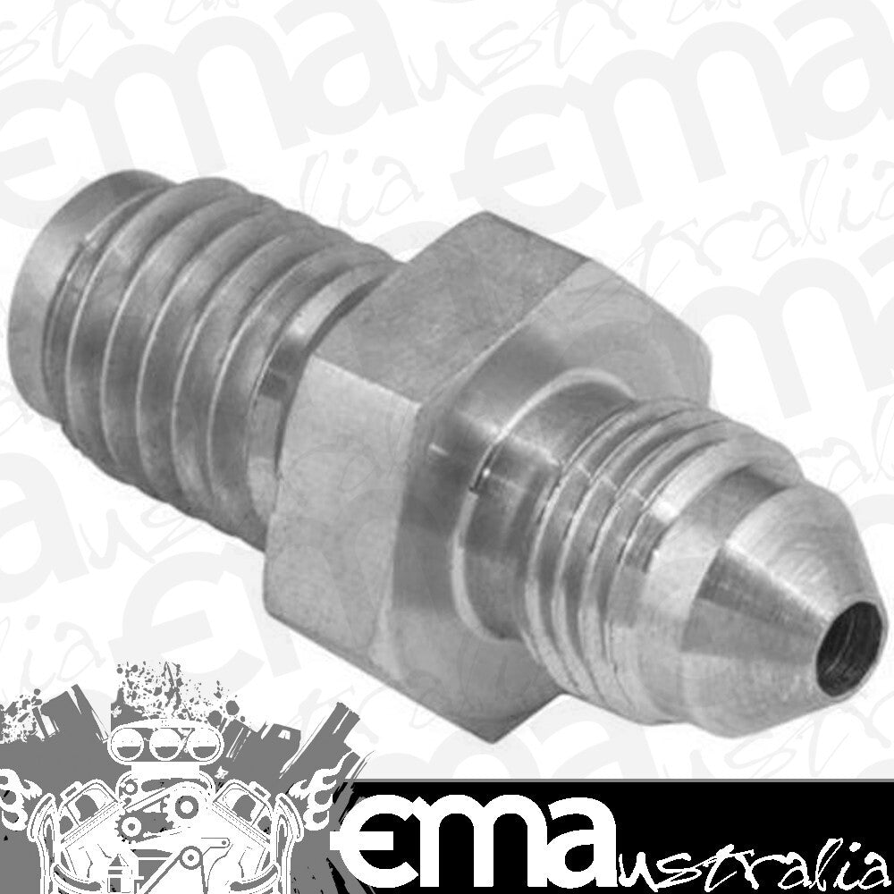 Proflow PFE345-03 Stainless Brake Adaptor Male -03AN to M10 x 1.25 Thread