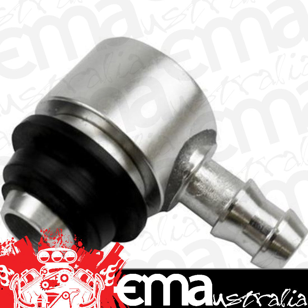Proflow | PFE350-01 | Brake Booster Check Valve Aluminium Clear Anodised 3/8" Hose Barb