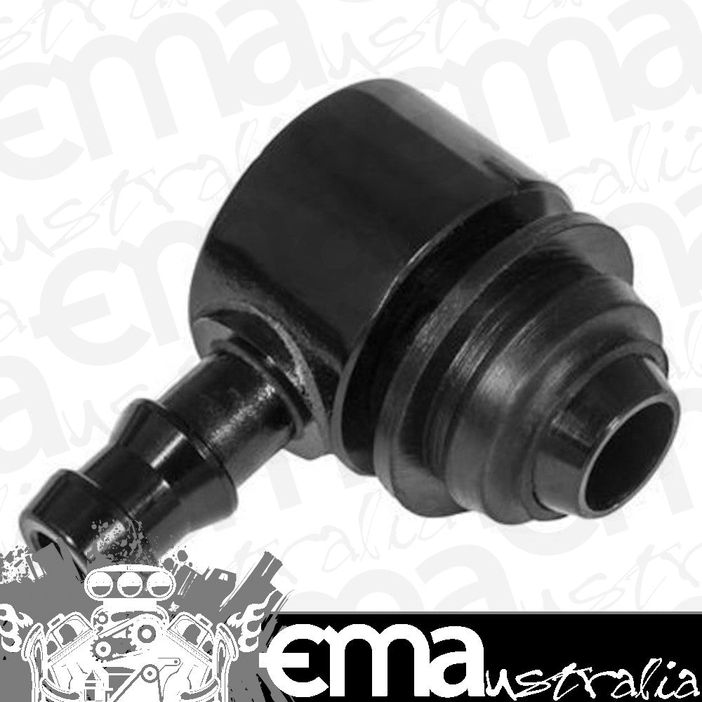 Proflow PFE350-01BK Brake Booster Check Valve Aluminium Black Anodised 3/8" Hose Barb