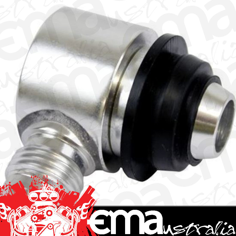 Proflow PFE350-06 Brake Booster Check Valve Aluminium Clear Anodised -6 AN Hose end
