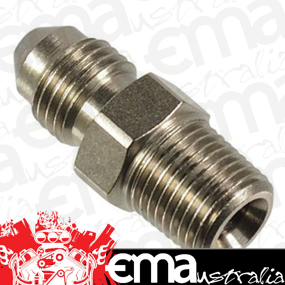 Proflow PFE380-04 Stainless Steel Adaptor Male -04AN to 1/8" NPT