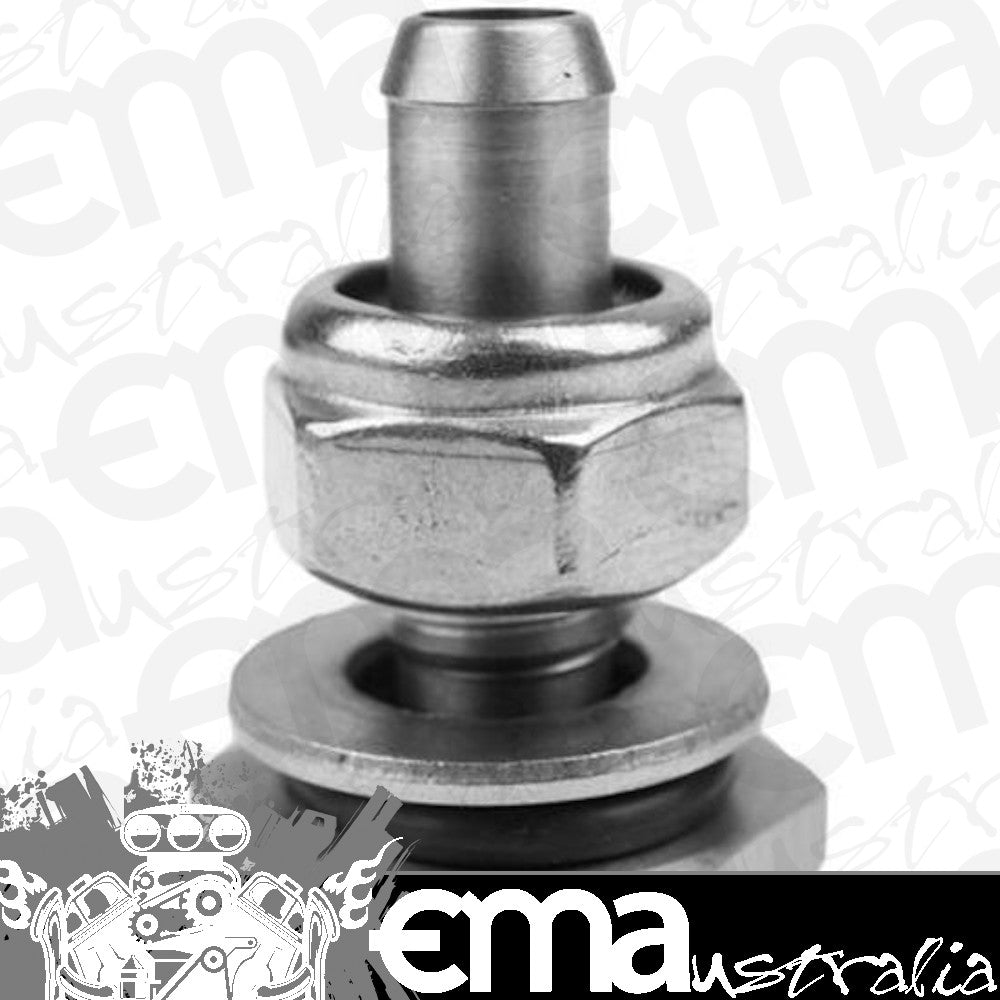 Proflow PFE391 Vacuum Hose End Kit Silicone Hose Mount 5mm Barb Stainless Steel 1.3'' Length