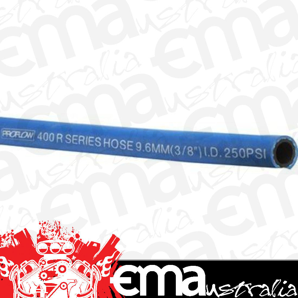Proflow PFE400R-04BL Blue Push Lock Hose -04AN (1/4 ") 1 Metre Length Bulk