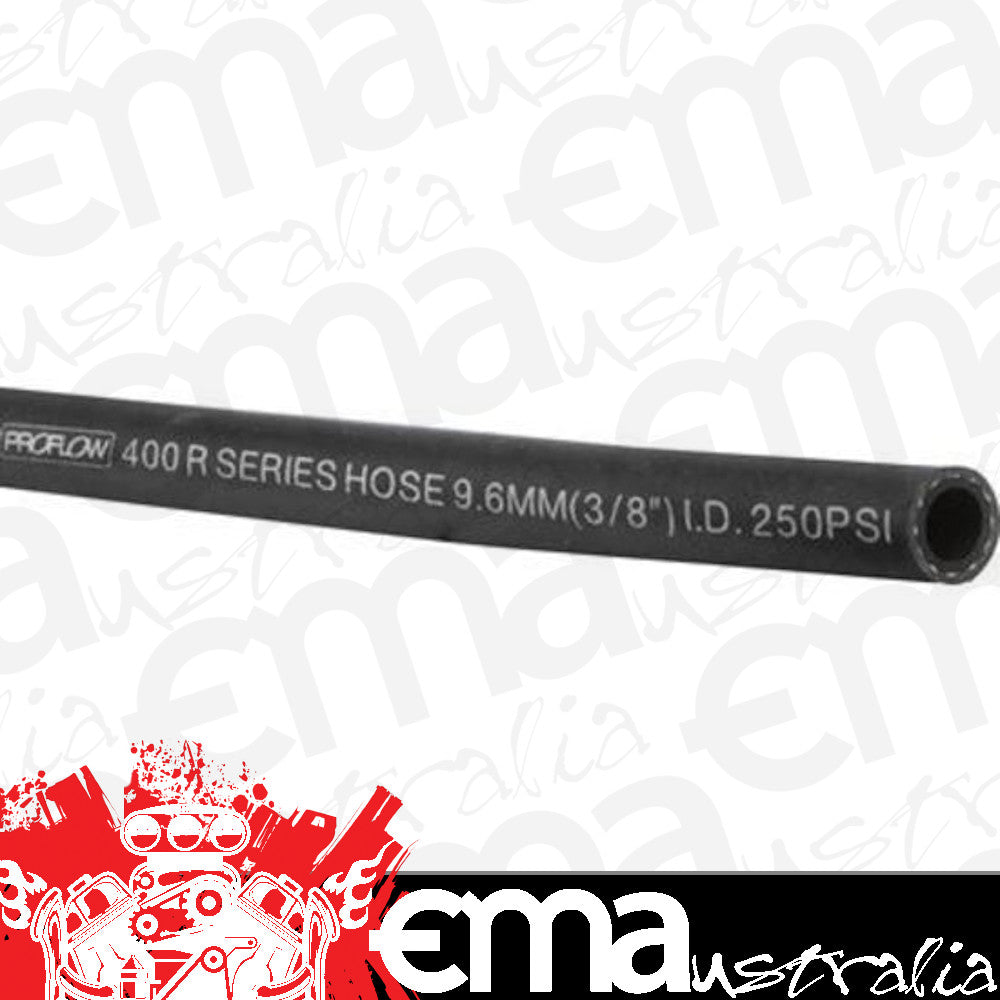 Proflow PFE400R-10BK Black Push Lock Hose -10AN (5/8") 1 Metre Length Bulk