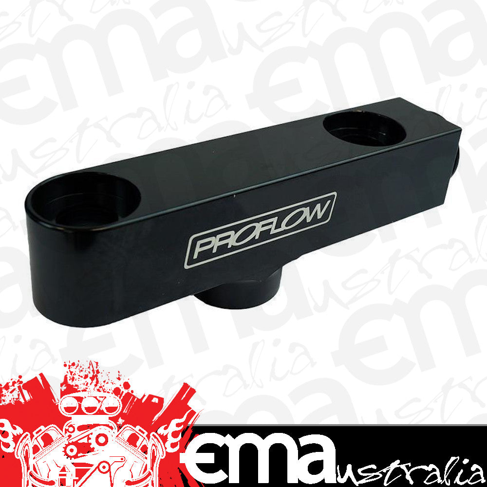 Proflow PFE459BK Dual Bosch Fuel Pump Fuel Log 76mm Centre Distance M12x1.5 Thread Black