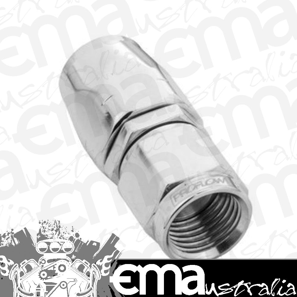Proflow PFE501-12HP Fitting Hose End Straight Full Flow -12AN Polished