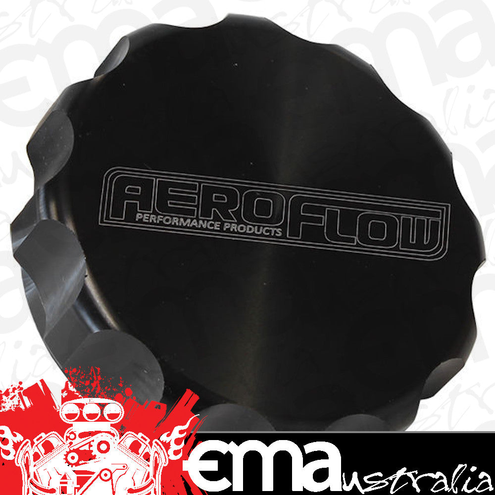 Aeroflow AF59-460-40BLK Replacement Billet Cap suits -40 Base Black Anodised