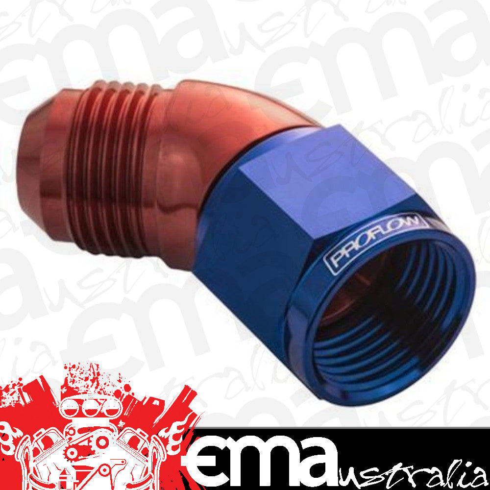 Proflow PFE542-16 45 Degree Full Flow Adaptor Male to Female -16AN