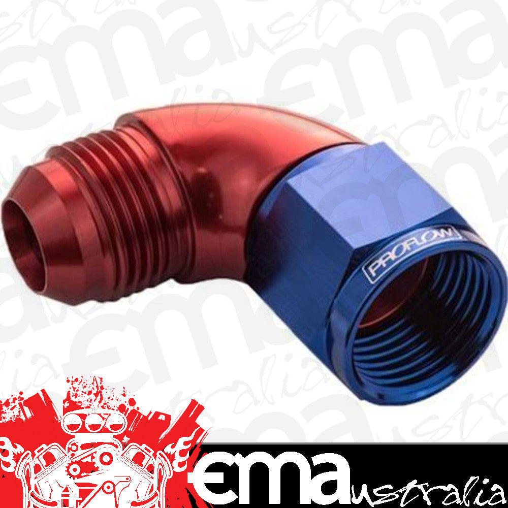 Proflow | PFE543-10 | 90 Degree Full Flow Adaptor Male to Female -10AN