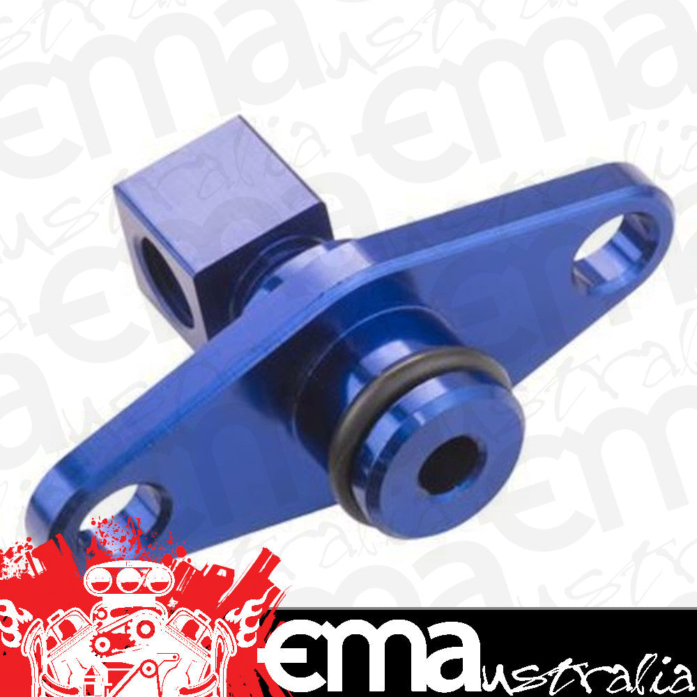 Proflow PFE687 Fuel Rail Adaptor Fitting Aluminium For Mitsubishi Evo 10