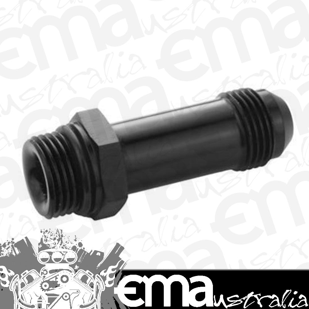 Proflow PFE709-08BK Quick Release Fuel Fitting Holley Inlet Feed -08AN Male to -08AN Male 2" Black