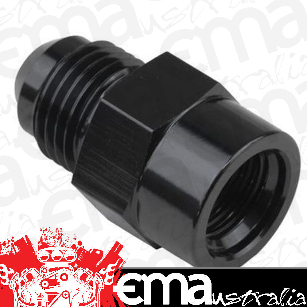 Proflow PFE711-M10-04BK Fitting Adaptor Metric M10 x 1.5 Female to Male -04AN Black