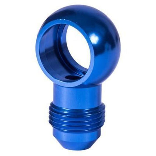 Proflow PFE720-06 Fitting Banjo to Hose End 14mm to -06AN Blue