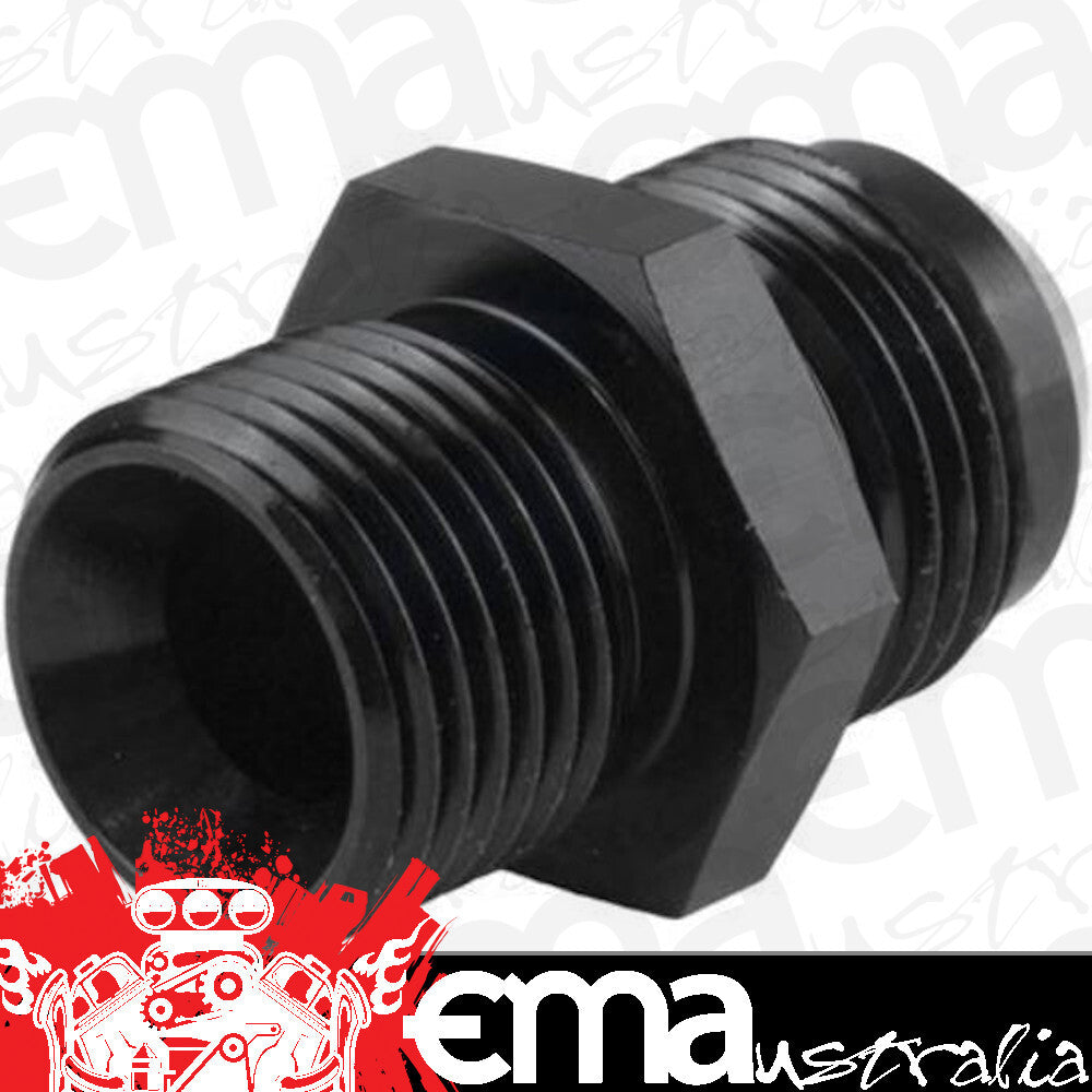 Proflow PFE734-06BK Fitting Adaptor Male 18mm x 1.50mm to Fitting Adaptor Male -06AN Black