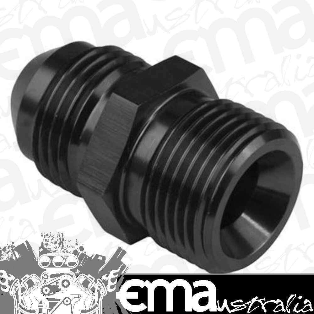 Proflow | PFE735-06BK | Fitting Adaptor Male 20mm x 1.50mm to Fitting Adaptor Male -06AN Black